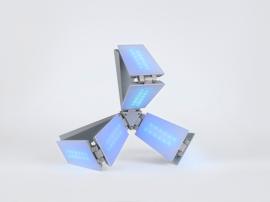 Transforming solar lamp is your flexible friend
