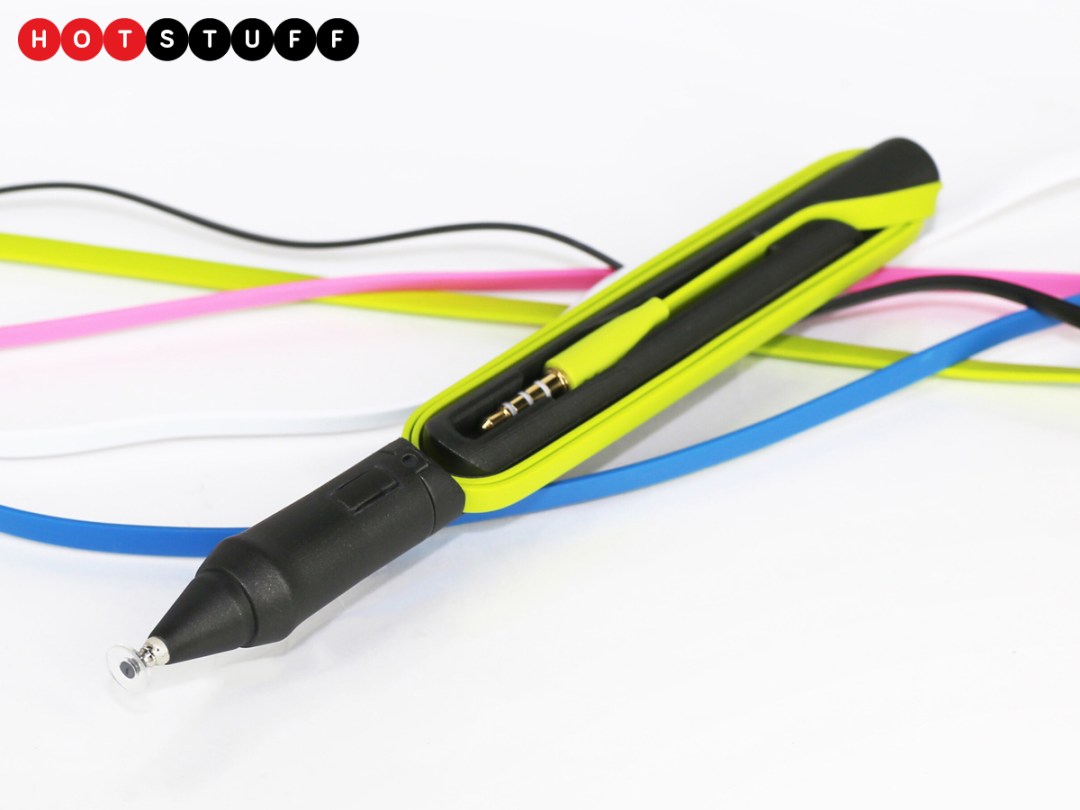 SonarPen is a battery-free pressure-sensitive smart pen that doesn't