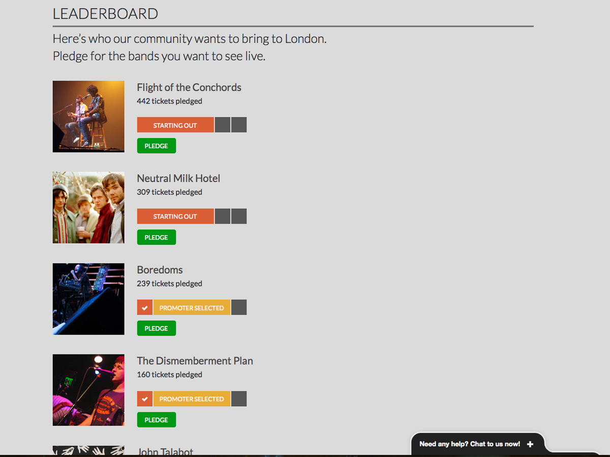 Songkick Detour – Integration