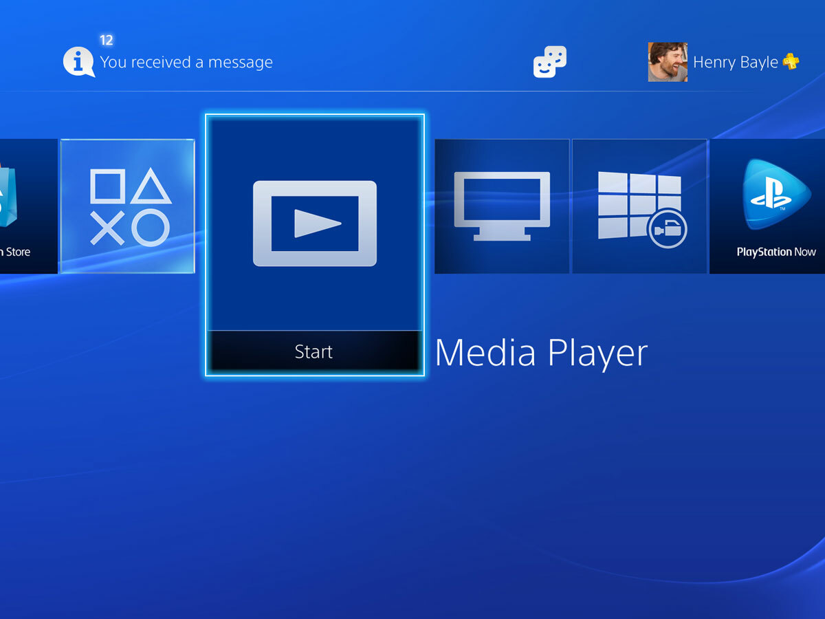 The PS4 finally gets media player app | Stuff