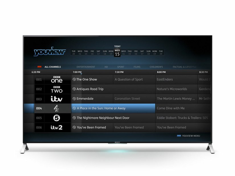Sony’s new TV range will have YouView built-in