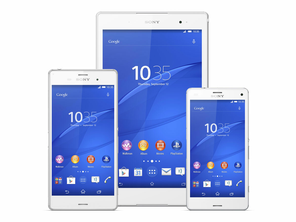The Xperia Z3, Z3 Tablet Compact and Z3 Compact are all Remote Play compatible