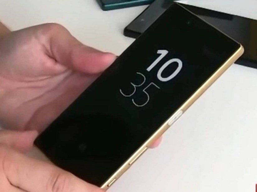 Sony really is putting a 4K screen on the Xperia Z5 Premium, according to leaked video