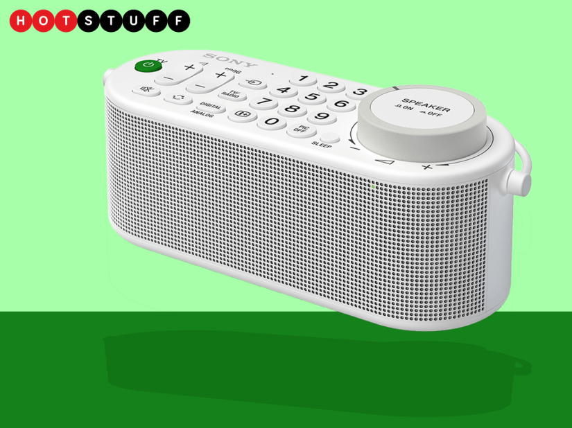Sony’s new TV remote doubles up as a voice-boosting wireless speaker
