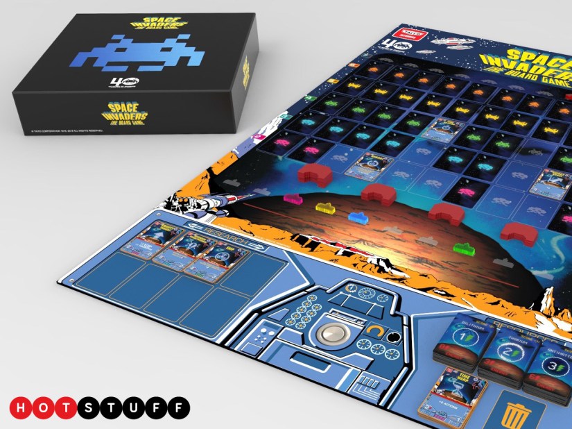 Space Invaders – The Board Game moves a gaming classic from the screen to your table