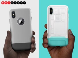 Spigen’s Classic iPhone cases have your iPhone X cosplay as the original iMac and iPhone