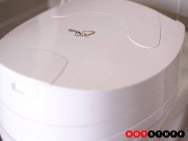 SpinX is the autonomous robot that cleans your toilet, so you don’t have to