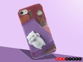This Squishy Cat Case is a squishy cat case