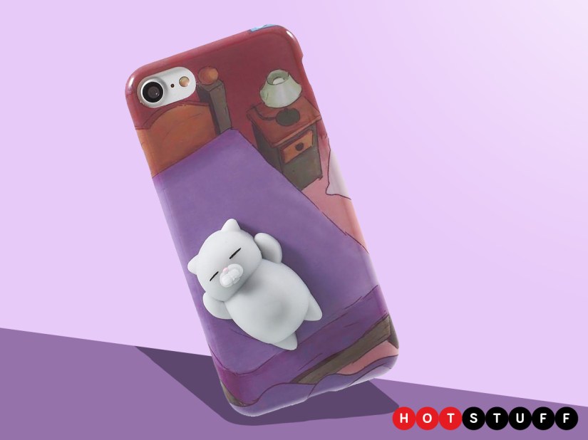 This Squishy Cat Case is a squishy cat case