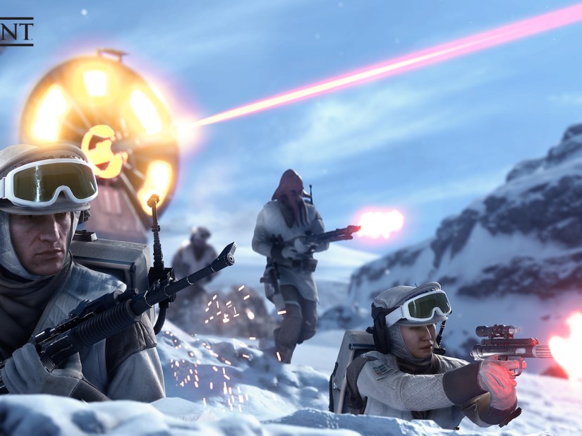 Star Wars Battlefront looks unbelievably amazing in action