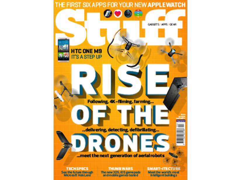 April issue of Stuff out now!