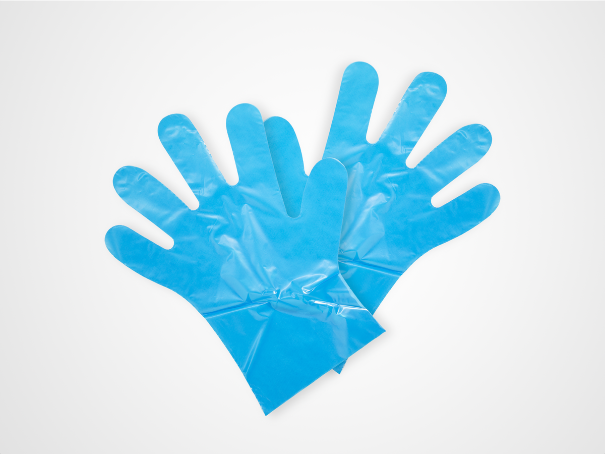 The compostable PPE: PlantVibes Organic Disposable Gloves (€7.95)