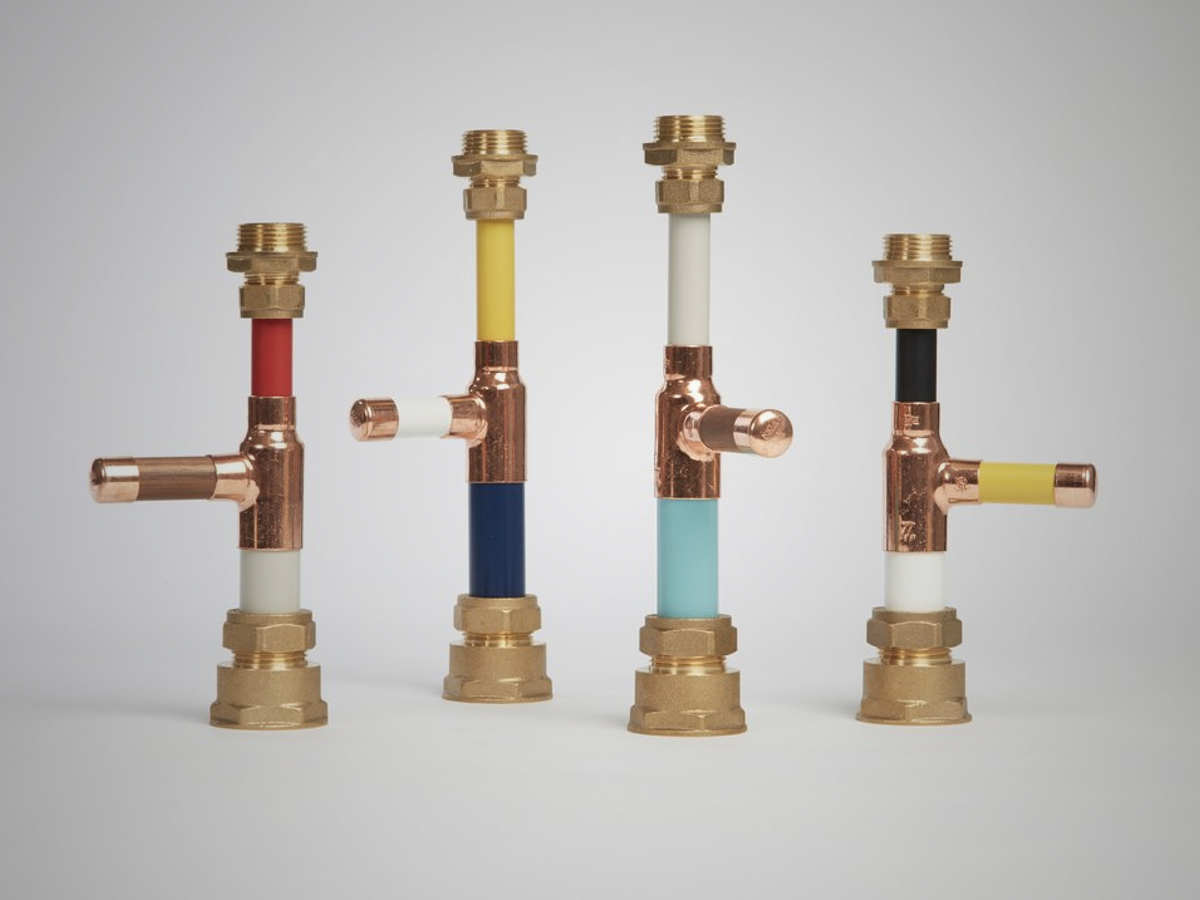 Pipework Candlestick (£28)