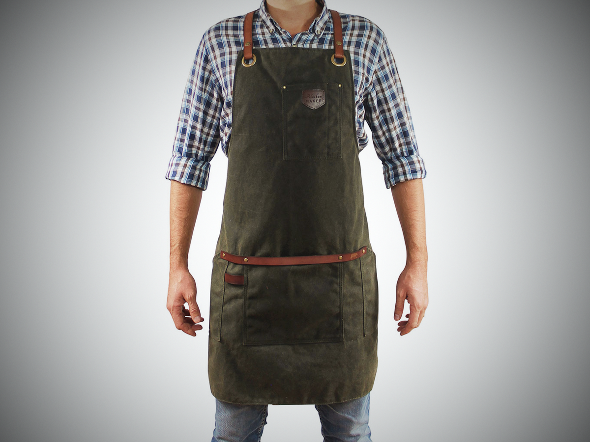 No.547 Cross Strap Apron (£75)