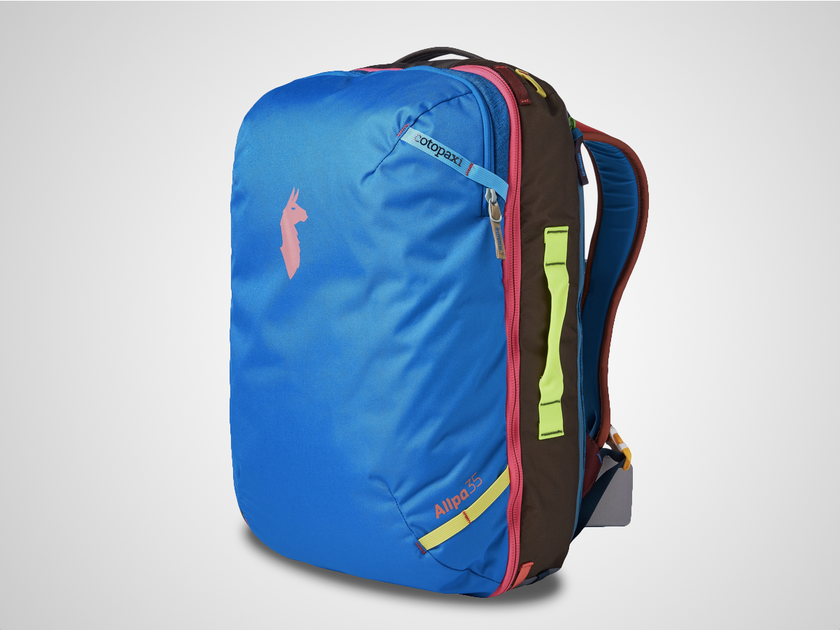 The patchwork pack: Cotopaxi Allpa 35L Del Dia (€215)