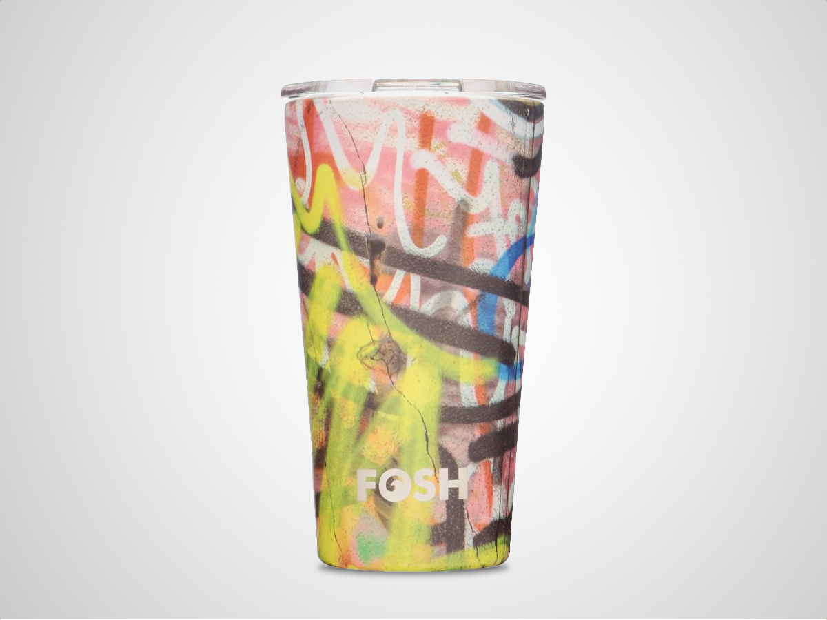 The disruptive tumbler: Fosh Social Graffiti (£22)