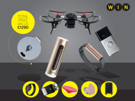 WIN A BUNDLE OF GADGETS WORTH £1290 FROM SMARTECH