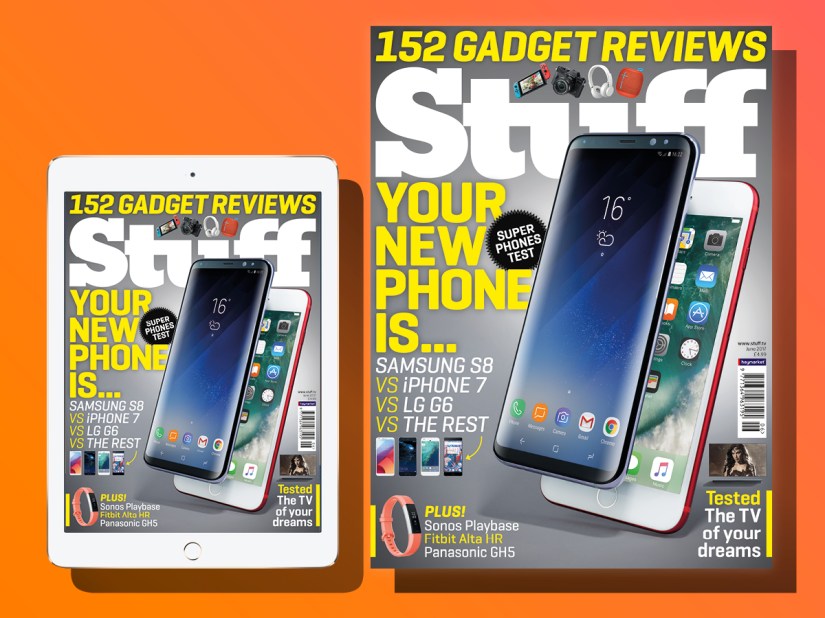 Superphones megatest, 4K compact cams rated and much, much more in the June issue of Stuff – out now!