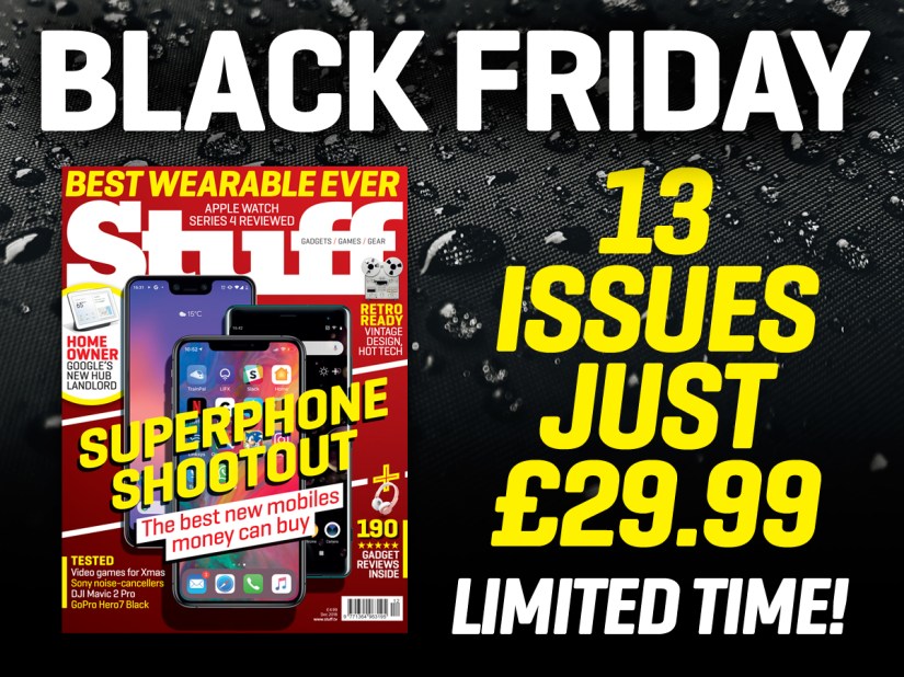 Black Friday Deal: 13 issues of Stuff for only £29.99!
