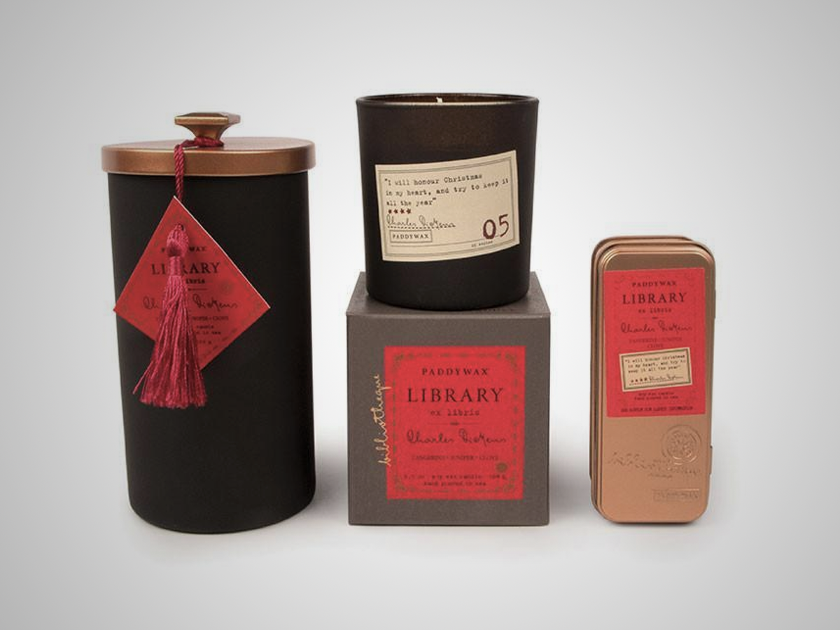 Paddywax Library Collection Candles (£19)