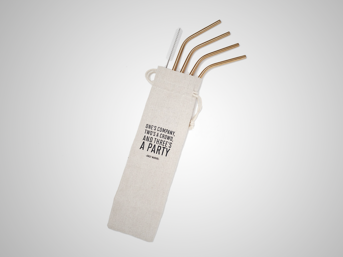 Reusable Cocktail Straws (£20)
