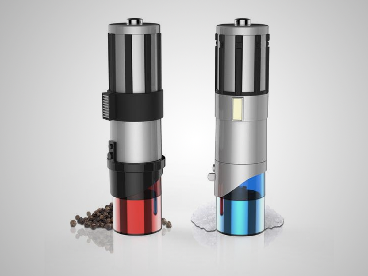 Lightsaber Salt and Pepper Mills (£40)