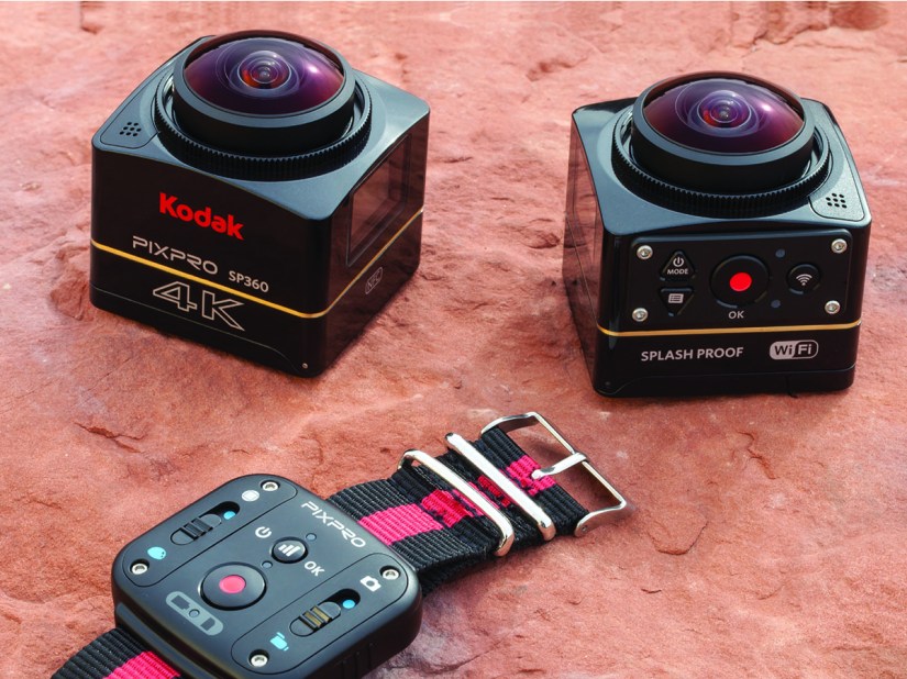 Kodak’s 4K SP360 action cam puts the action front and centre – and everywhere else