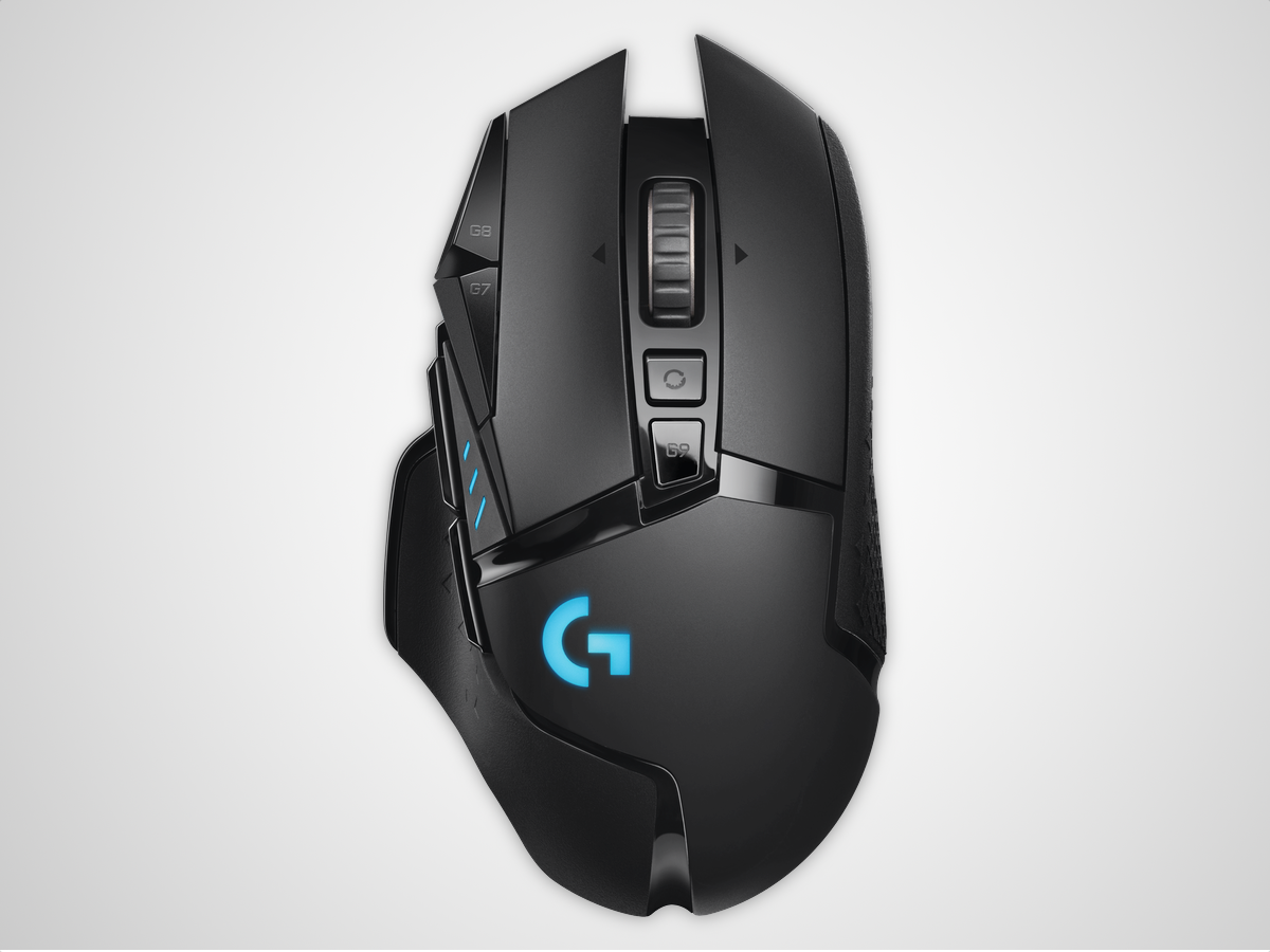 The cordless comeback: Logitech G502 Lightspeed (£129)