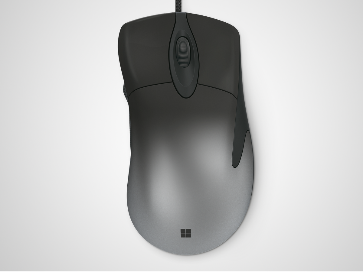The born-again legend: Microsoft Pro IntelliMouse (£60)