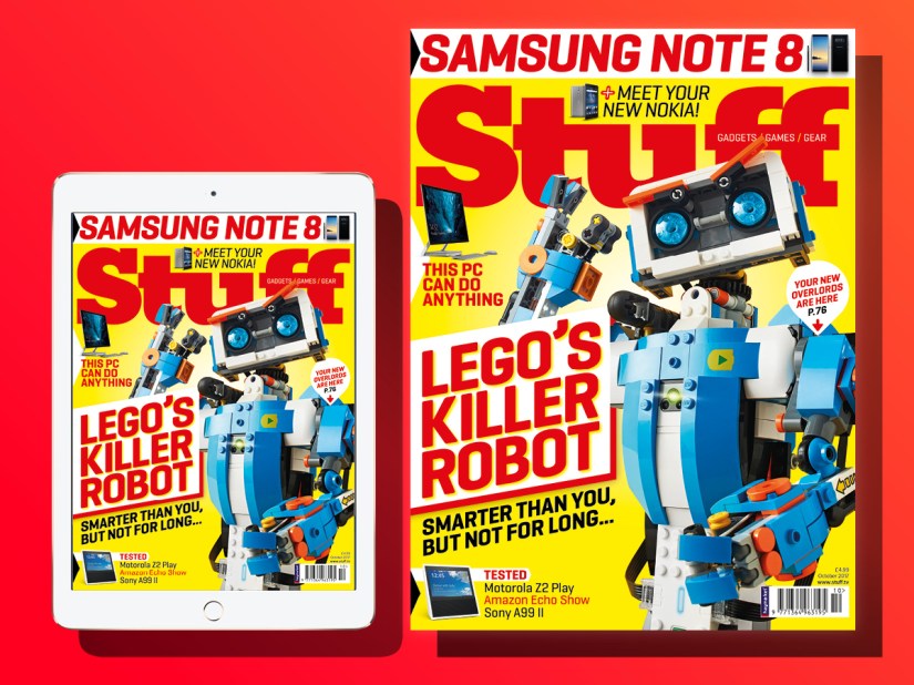 Lego’s killer robot, PCs supertest & the 89 greatest video games of all time in October’s issue of Stuff – out now!