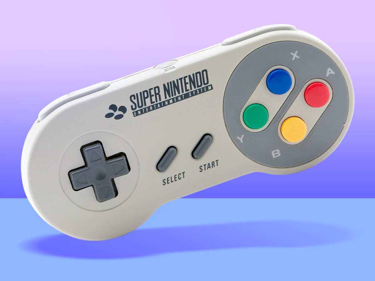 5) Super Nintendo controller (1991)