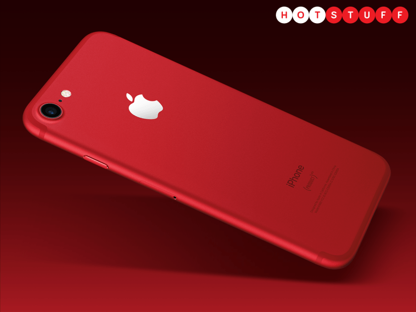 Apple’s new red iPhone 7 is a charity-funding beauty