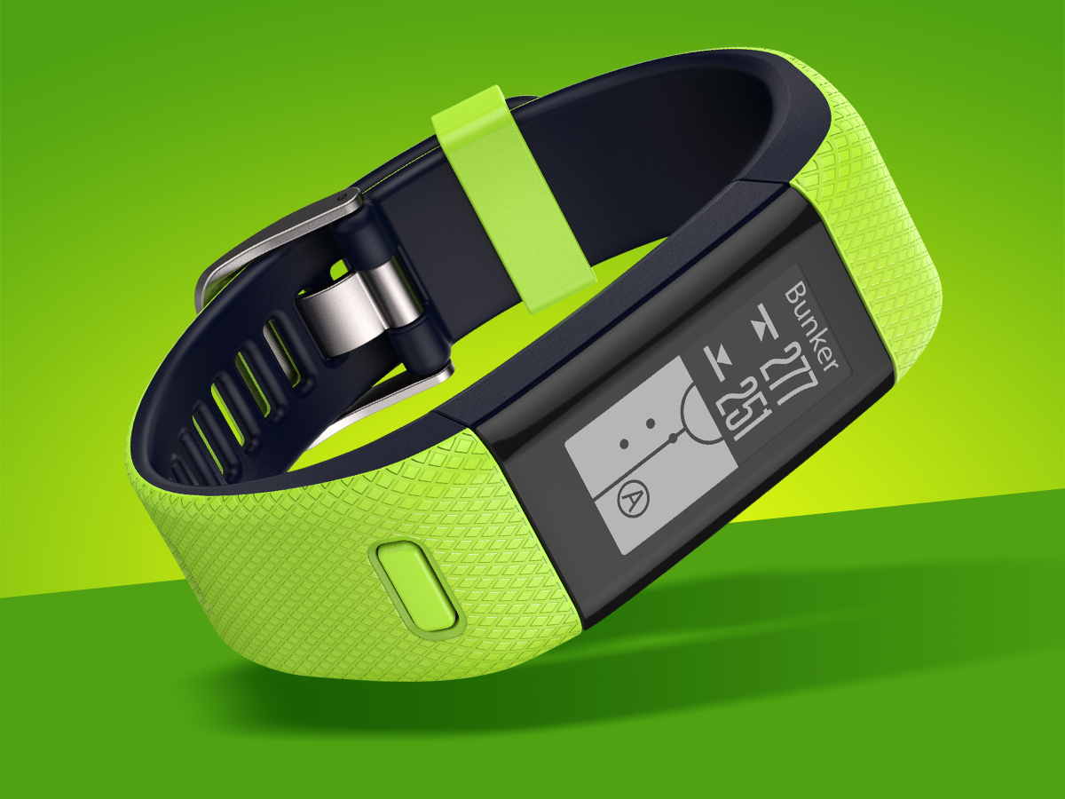 2) Best GPS golf band: Garmin Approach X40 (£200)