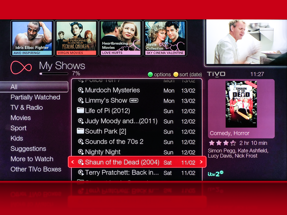 Sky Q vs Virgin TV vs BT TV: Recording