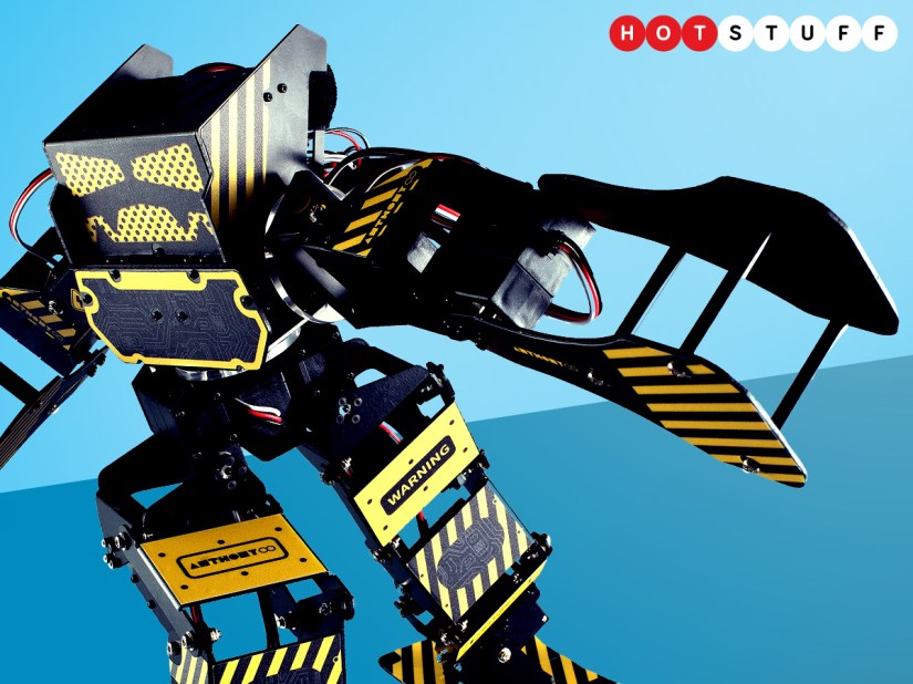Super Anthony is a nimble, combat-ready, programmable battle robot with a penchant for punching