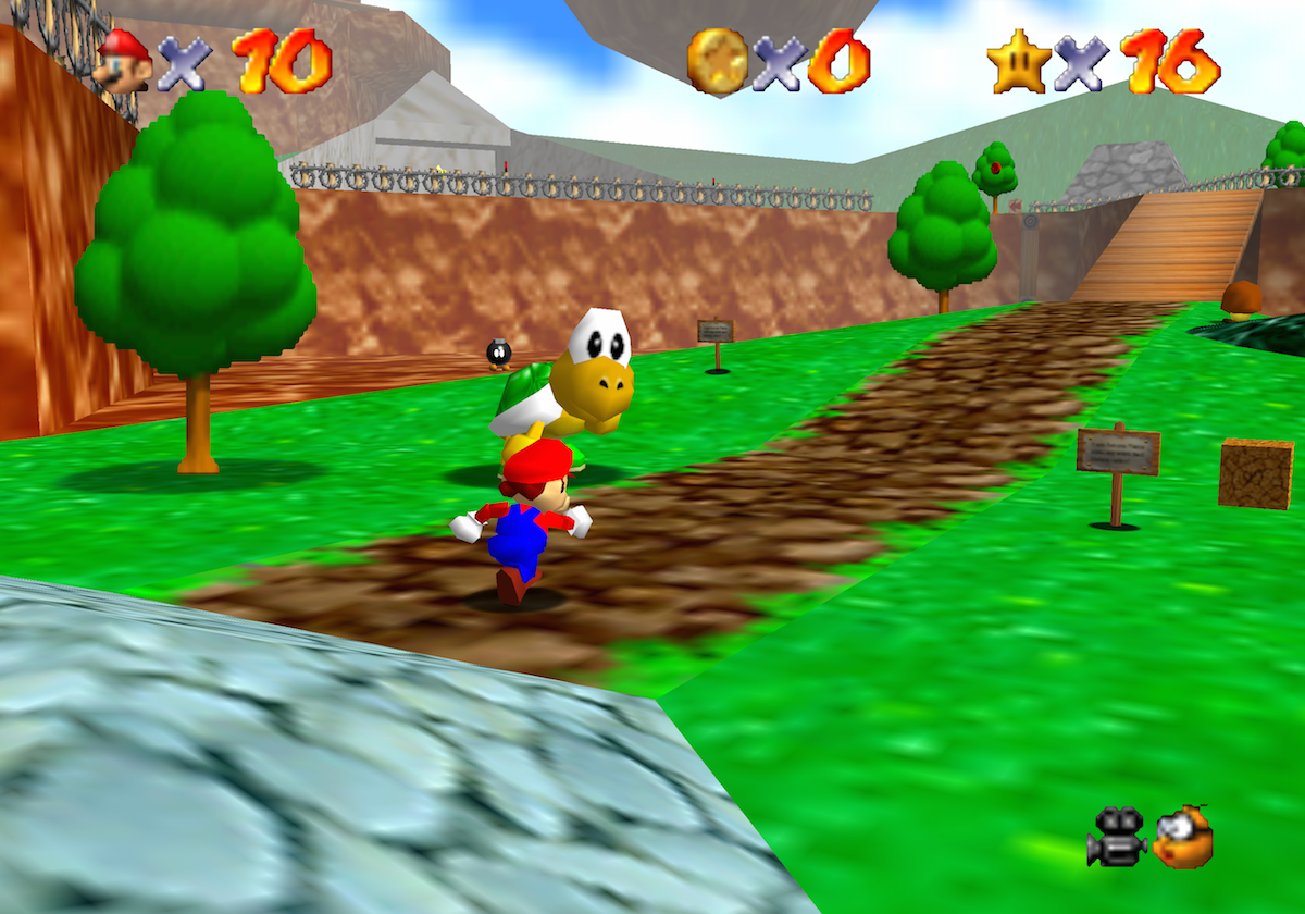 1. Super Mario 64 (1997, Nintendo 64)