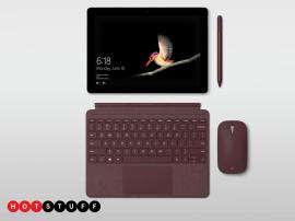 Microsoft’s Surface Go is a 10-inch lightweight tablet to slip into your rucksack