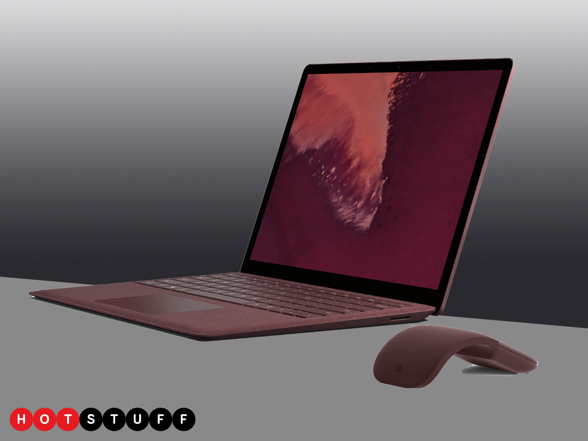 The Microsoft Surface Laptop 2 is back in black (and burgundy) Stuff