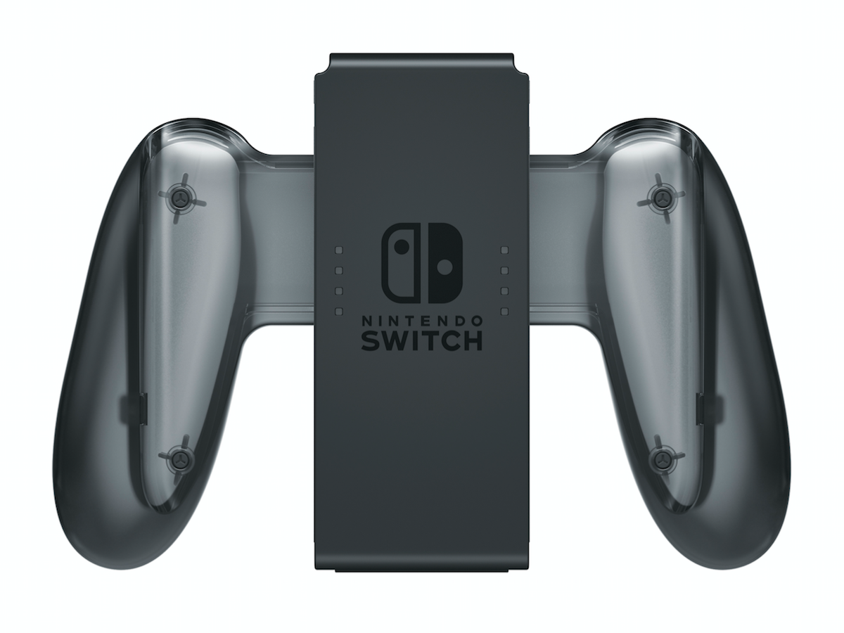 Best switch accessories: Nintendo Switch Joy-Con Charging Grip (£28)