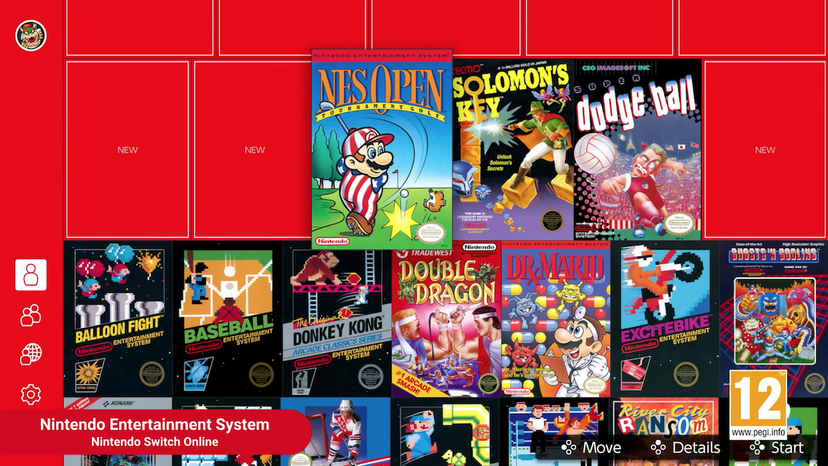 2) It includes upgraded NES games