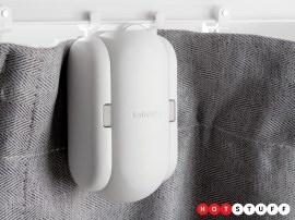 SwitchBot Curtain is a wireless robot that makes your curtains smart in seconds