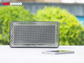 The first Bluetooth speaker from B&W is transparently gorgeous