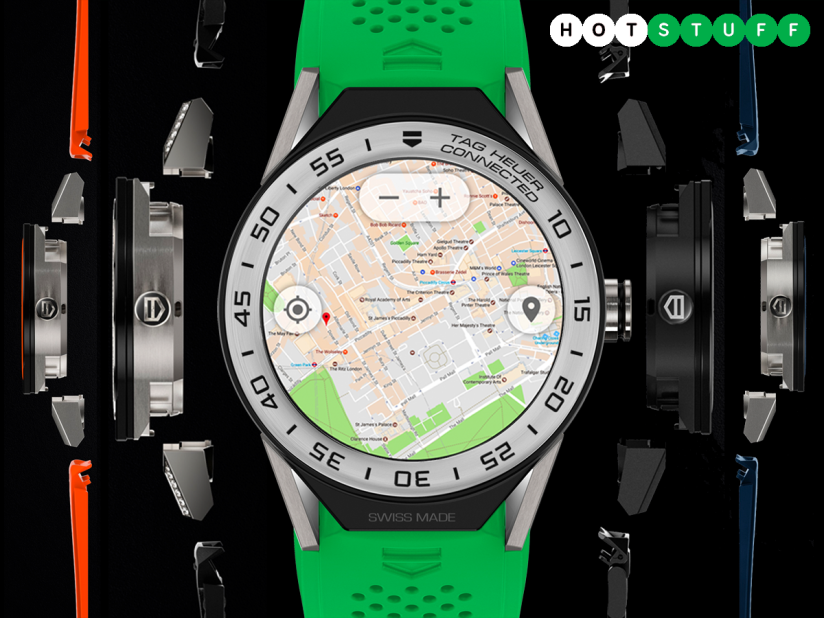 Tag Heuer’s modular Android Wear watch is the king of face-swapping