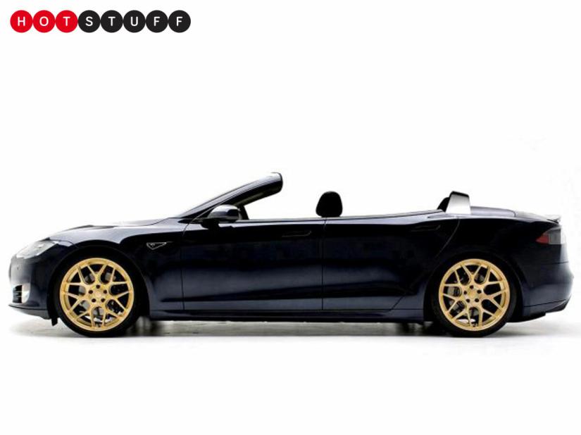 Tesla Model S goes convertible