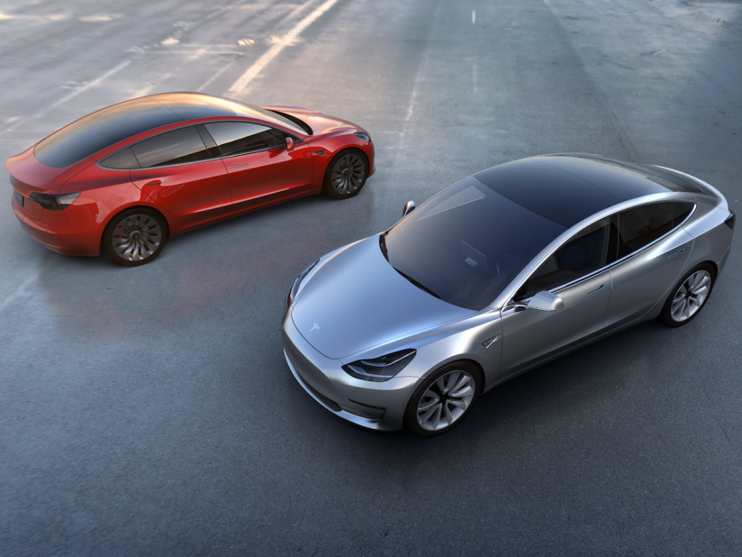 Tesla Motors reveals the Model 3, its $35,000 compact sedan