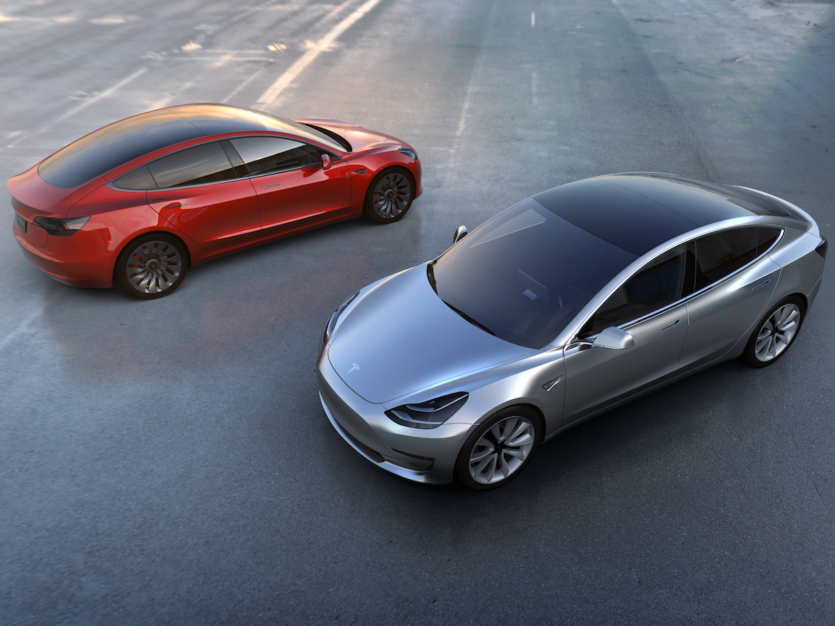 Tesla Model 3 pre-orders soar
