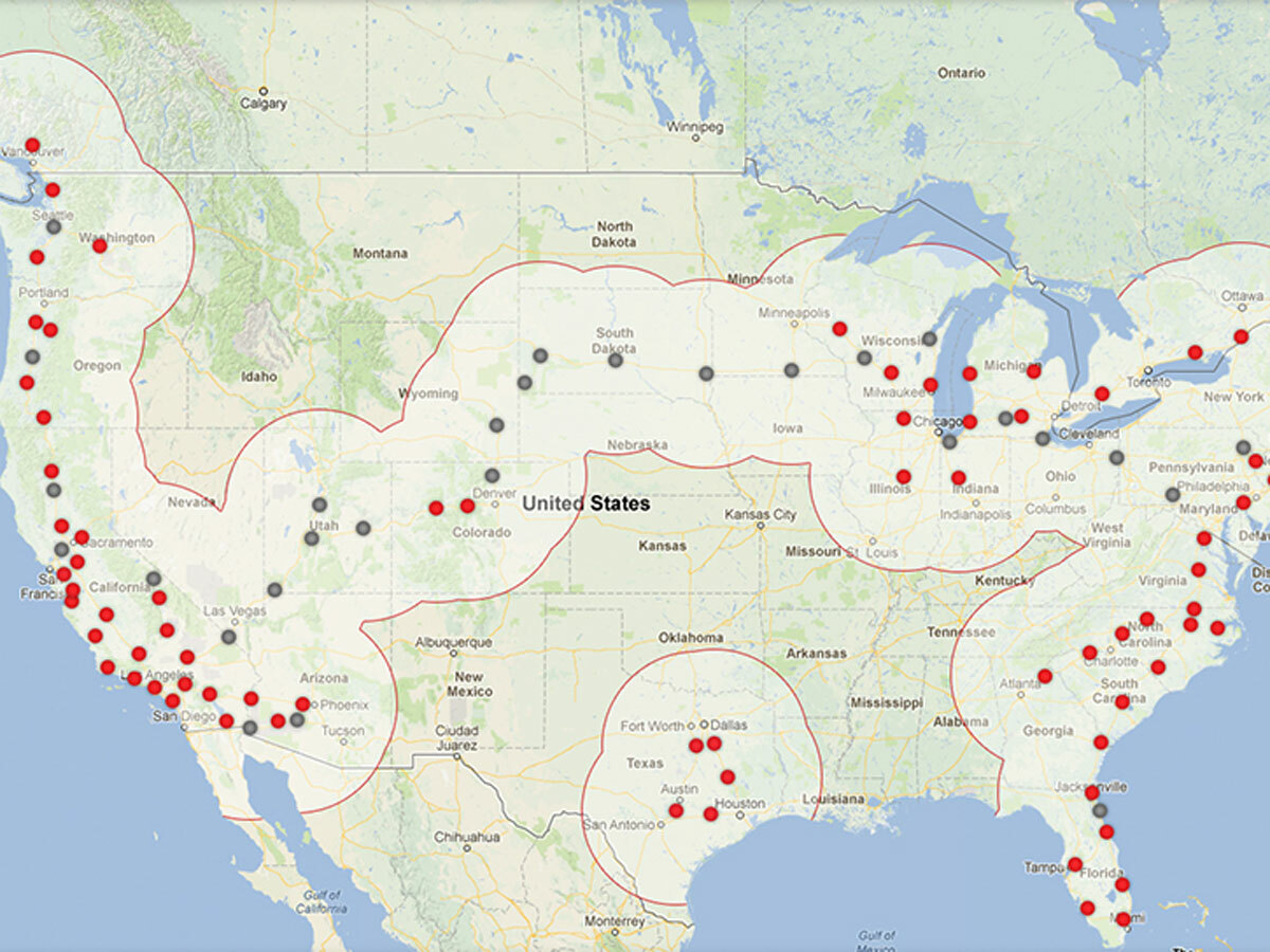 Tesla Superchargers