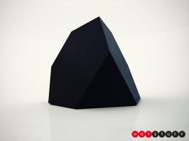 This giant black rock is a secret lair in disguise
