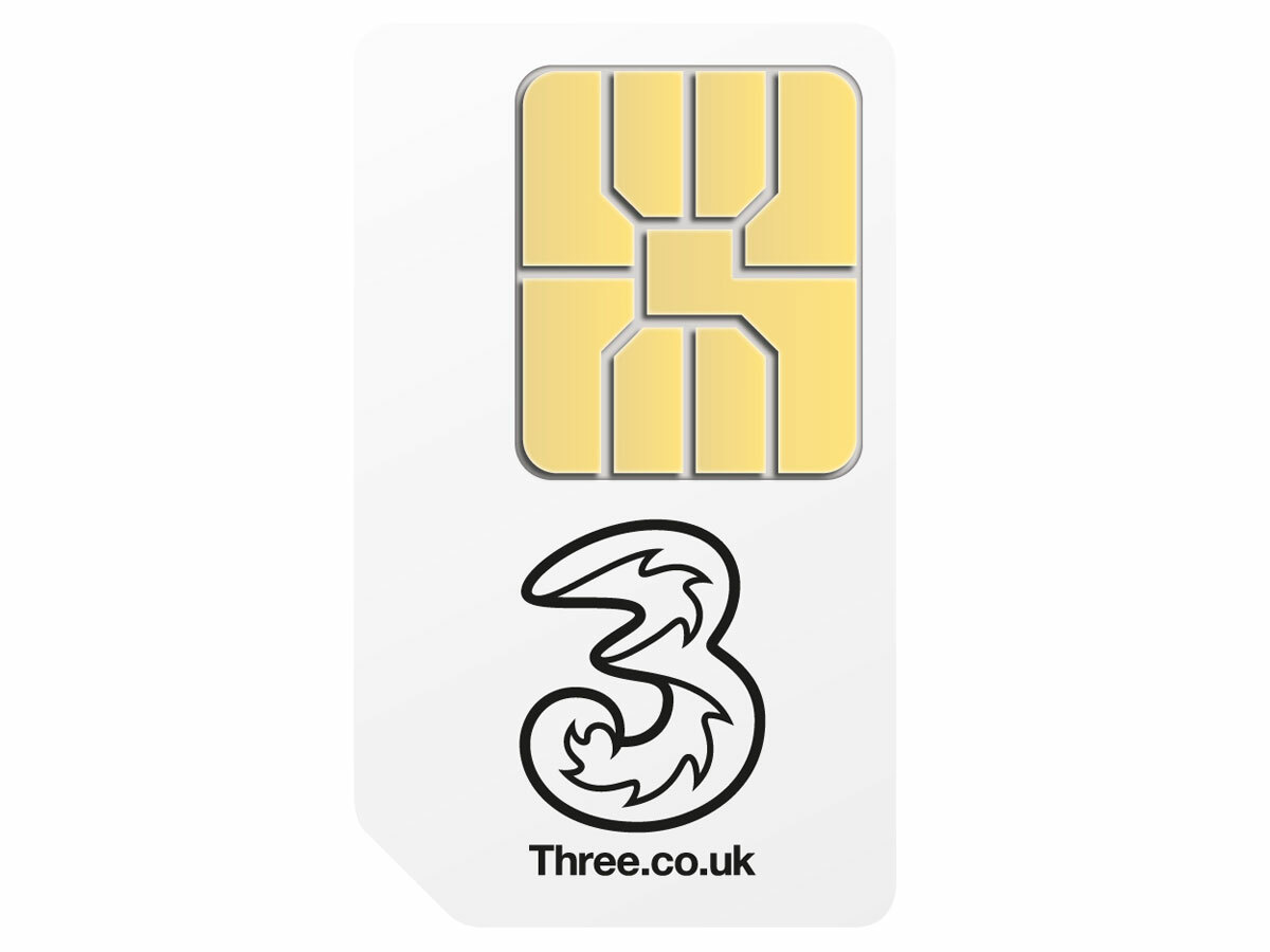 Get two Three 1GB SIM cards for £6