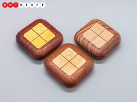 This wooden thing has buttons that control your home